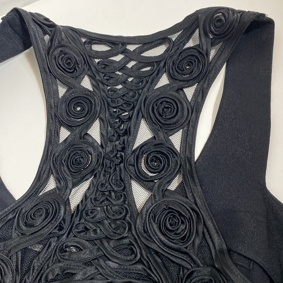 Jessica McClintock by Gunnie Sack black formal dress size 9/10 - Picture 1 of 8